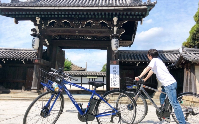 A tour heading towards the sea from Shikama Kaido ◎Includes a ticket for Eki Soba, a specialty of Himeji Station!
